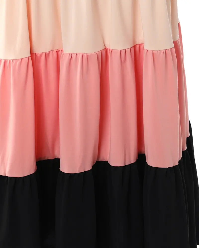 Vestido largo de verano sin mangas para mujer, traje con escote en V